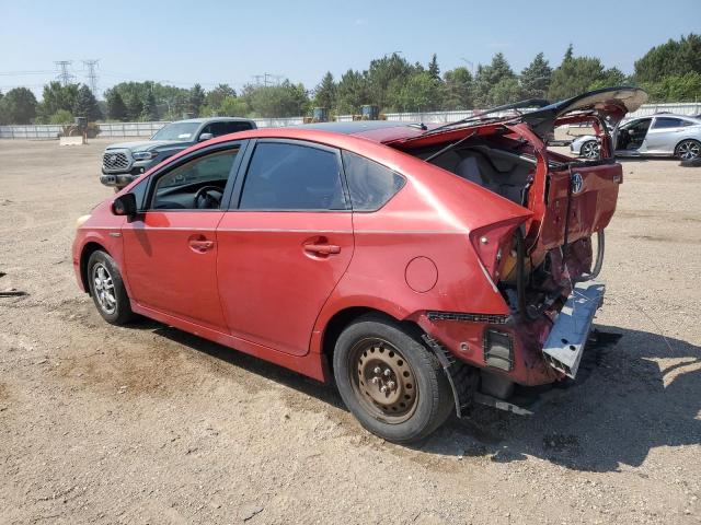  TOYOTA PRIUS 2012 Red