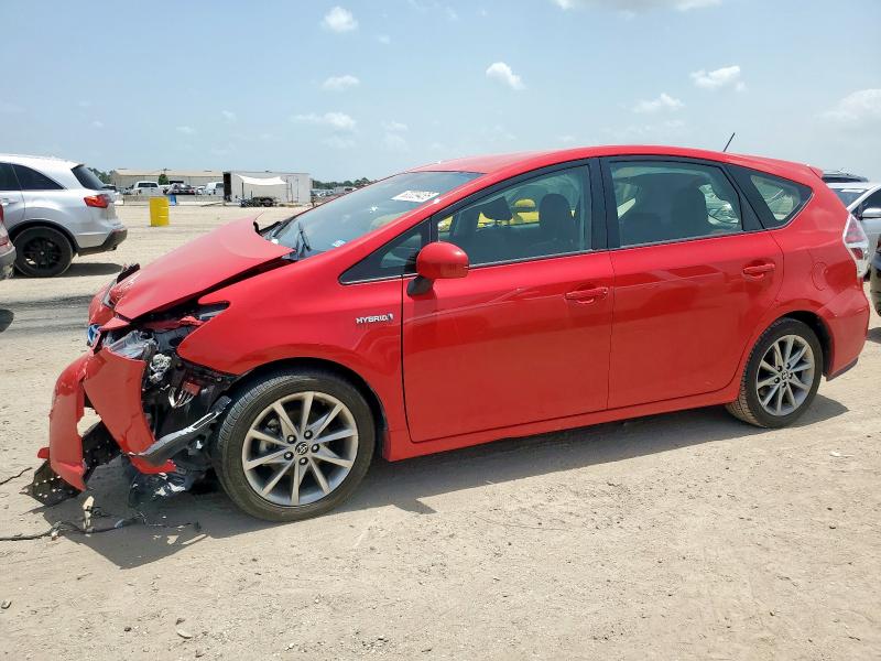  TOYOTA PRIUS 2016 Красный