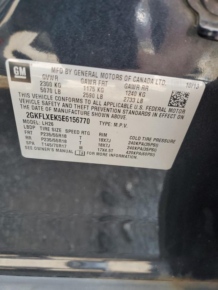 2gkflxek5e6156770 2GKFLXEK5E6156770 2014 GMC Terrain Slt