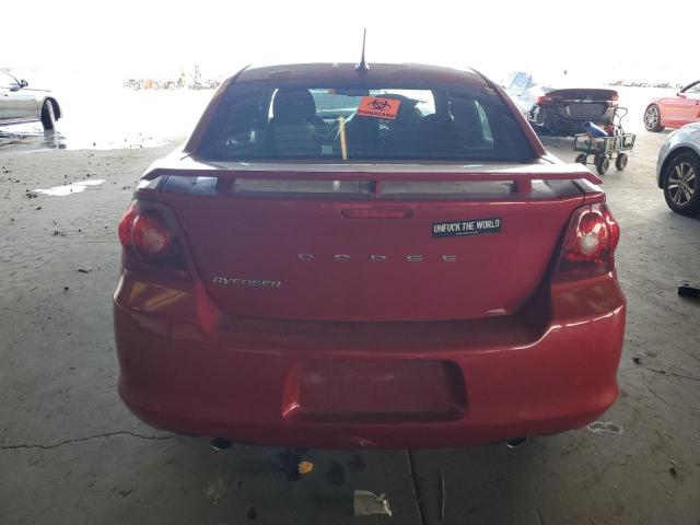  DODGE AVENGER 2012 Czerwony
