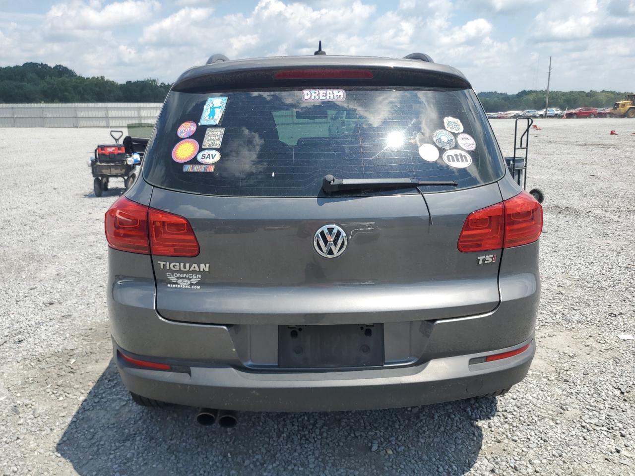 2016 Volkswagen Tiguan S VIN: WVGAV7AX8GW616719 Lot: 63033595