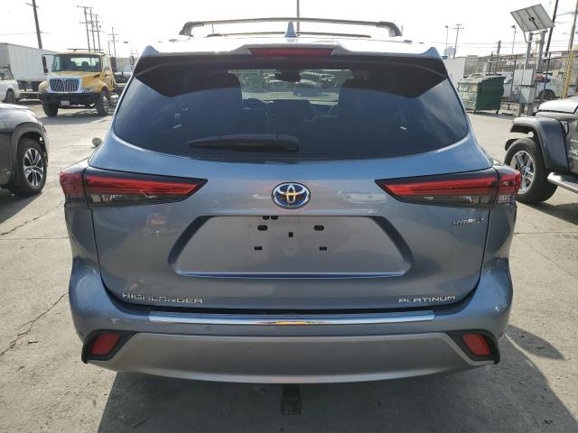  TOYOTA HIGHLANDER 2020 Синий
