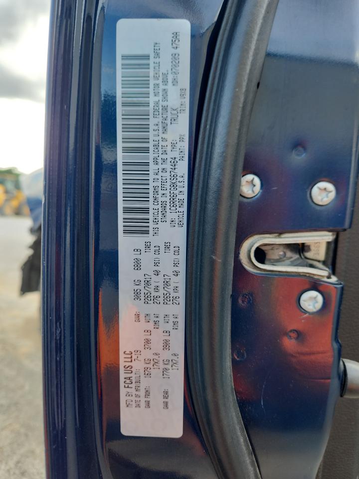 2019 Ram 1500 Classic Tradesman VIN: 1C6RR6FG8KS674464 Lot: 65368965