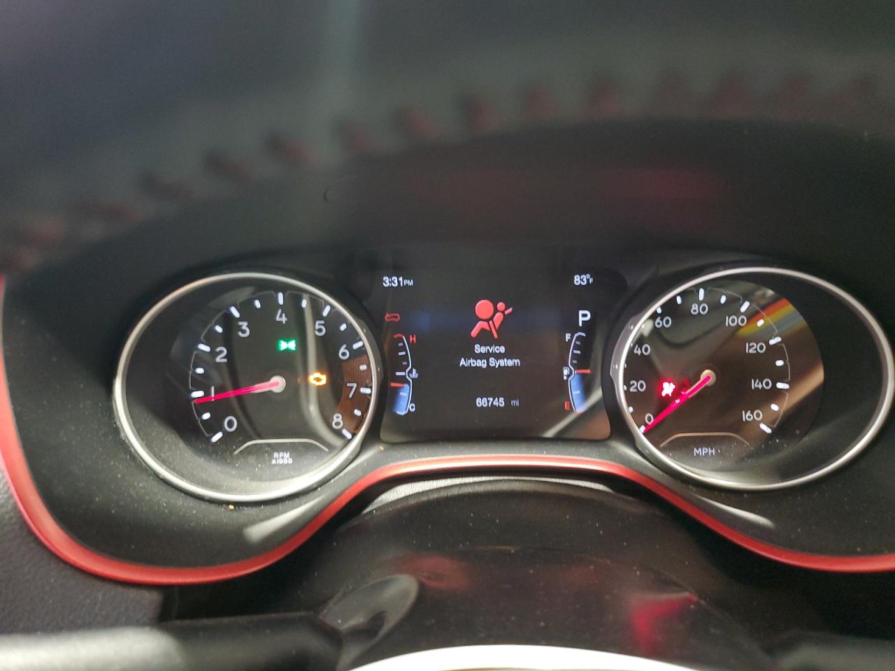 2018 Jeep Compass Trailhawk VIN: 3C4NJDDB1JT457751 Lot: 64907885