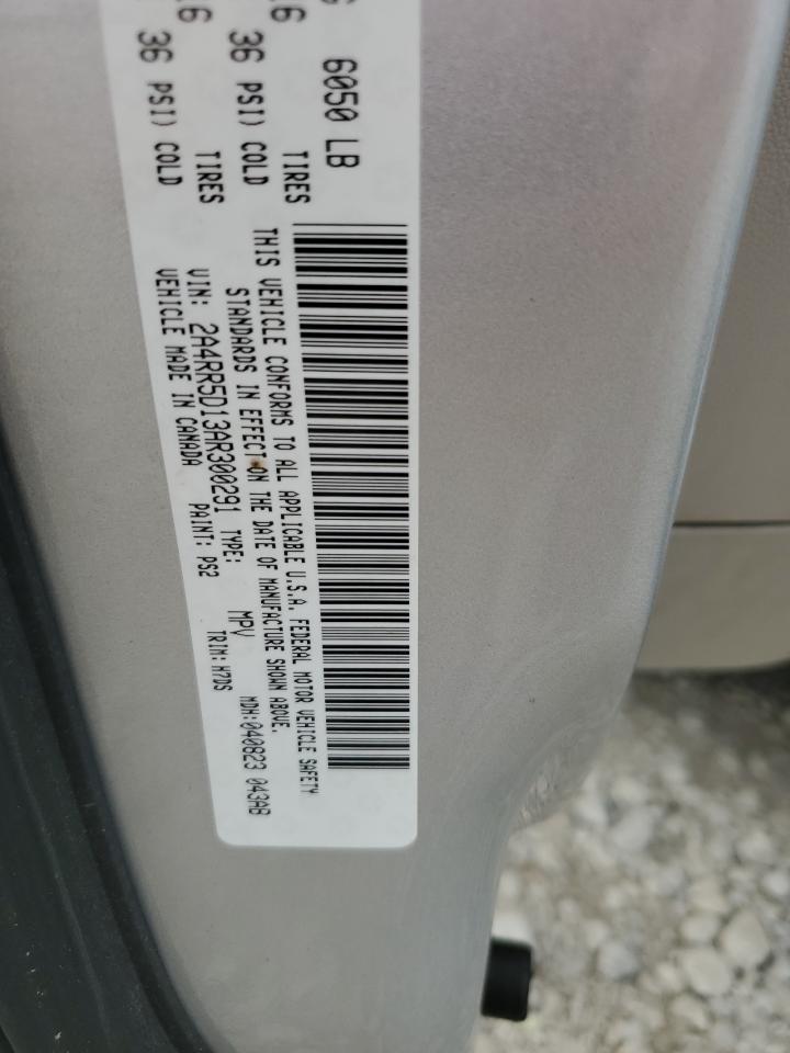 2010 Chrysler Town & Country Touring VIN: 2A4RR5D13AR300291 Lot: 64832595