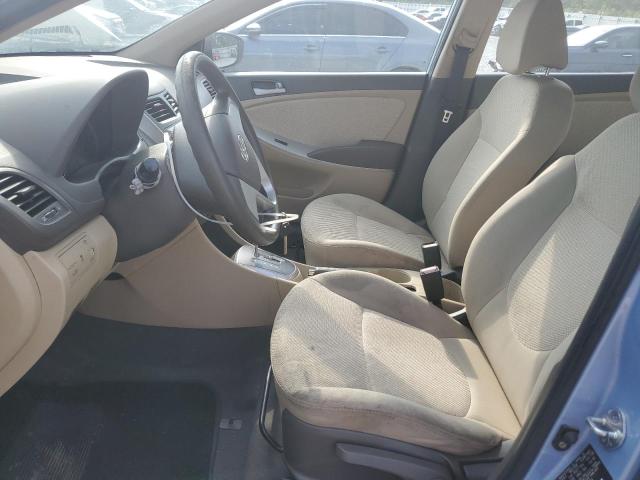  HYUNDAI ACCENT 2012 Синий