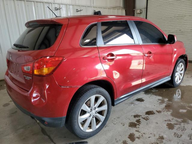  MITSUBISHI OUTLANDER 2015 Красный