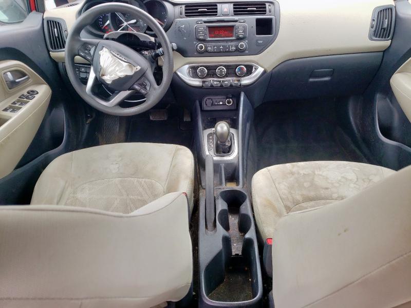  KIA RIO 2013 Czerwony