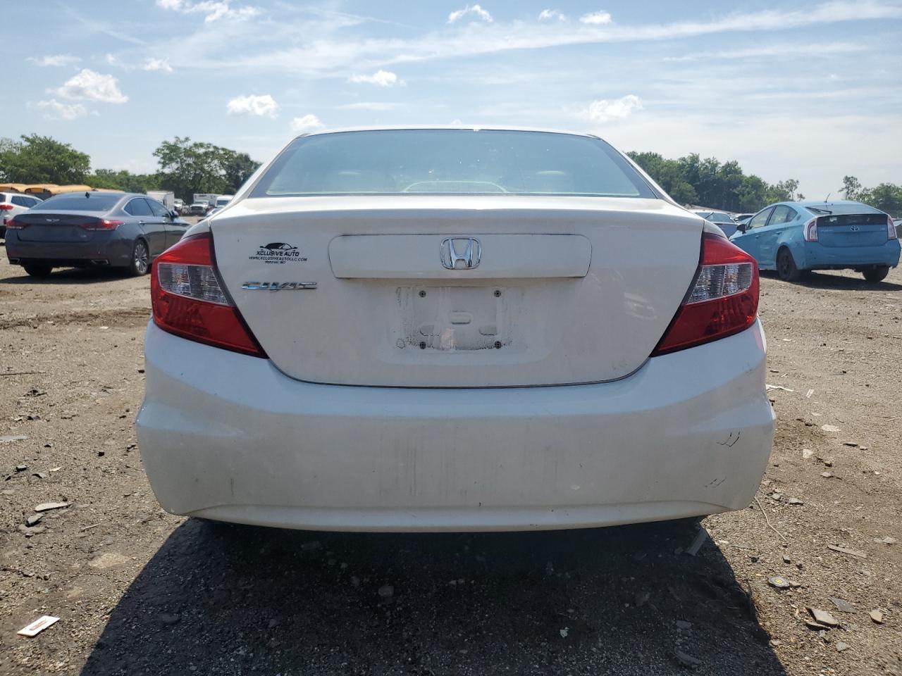 2012 Honda Civic Lx VIN: 2HGFB2F59CH603405 Lot: 64800885