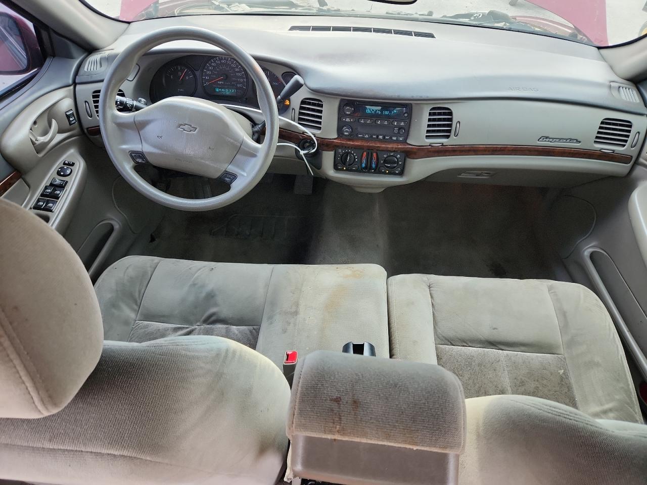 2005 Chevrolet Impala VIN: 2G1WF52E459344337 Lot: 63236765