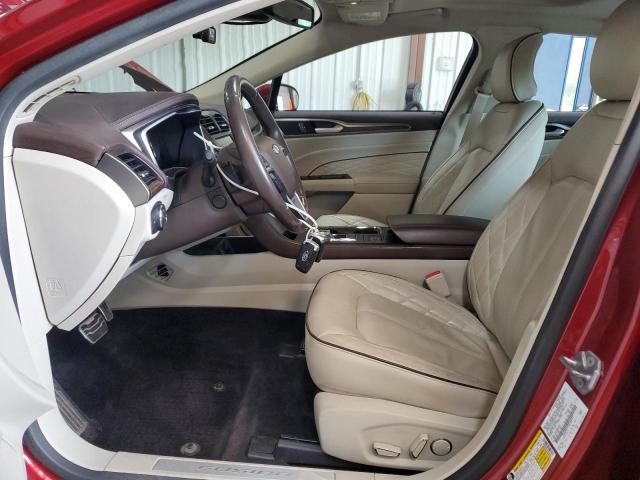 FORD FUSION 2017 Czerwony