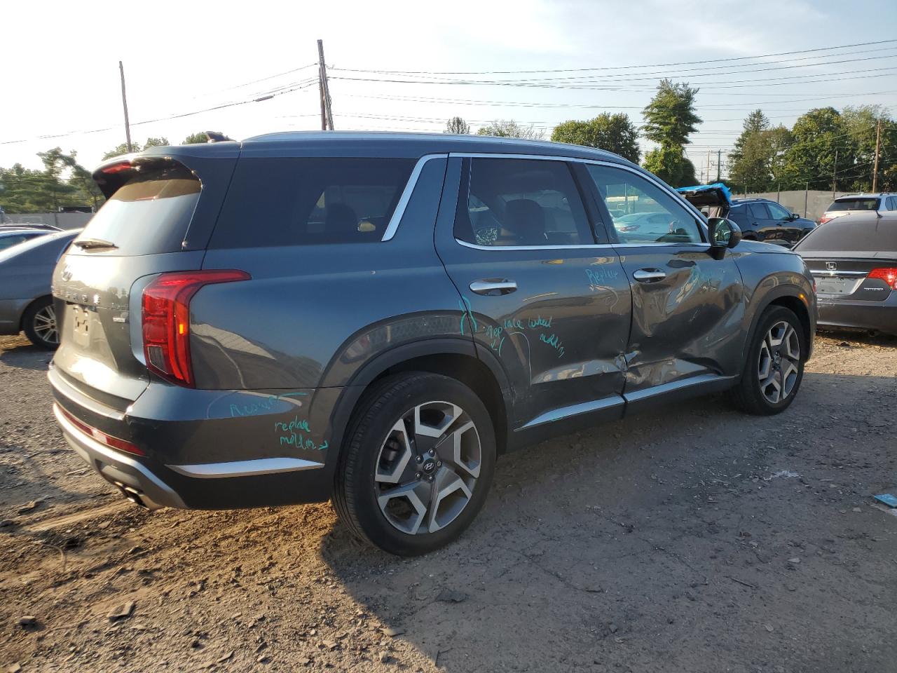 2023 Hyundai Palisade Sel Premium VIN: KM8R4DGE6PU553688 Lot: 65922865