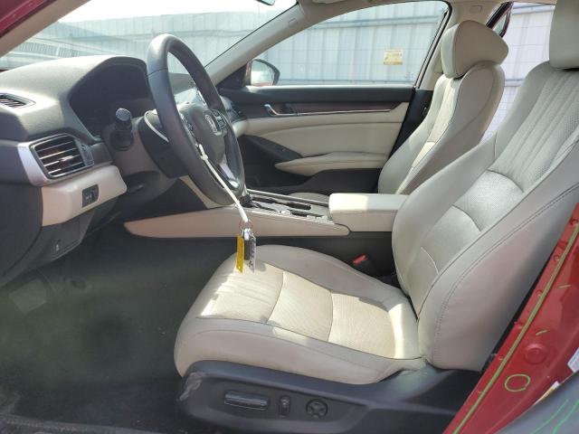  HONDA ACCORD 2018 Red