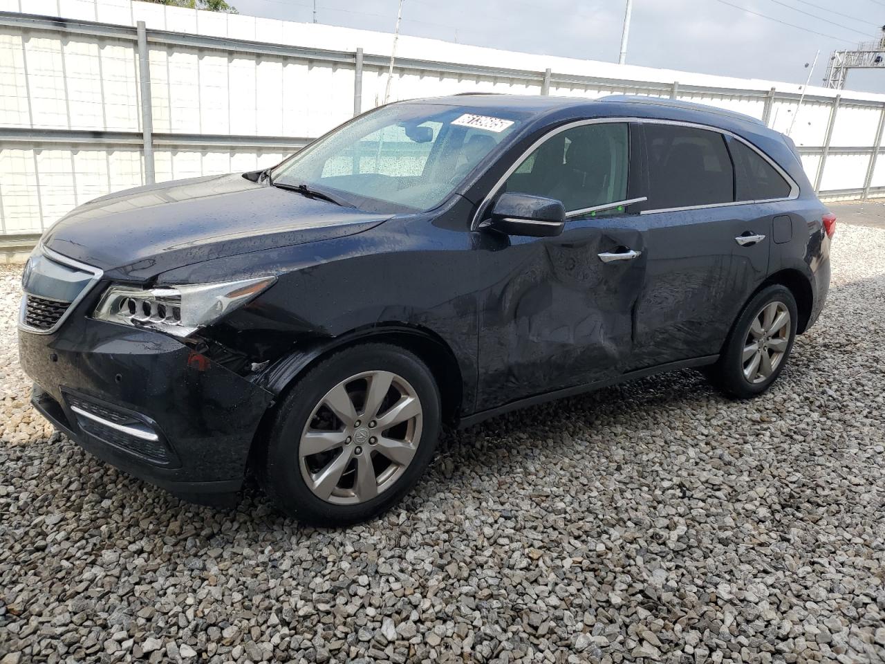 2014 Acura Mdx Advance VIN: 5FRYD4H83EB027225 Lot: 66139605