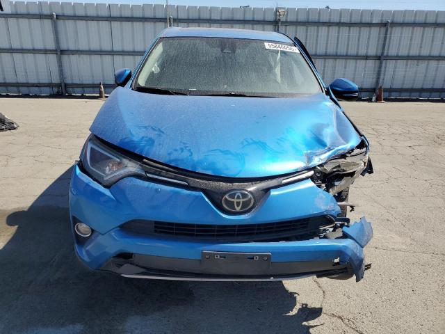  TOYOTA RAV4 2018 Синий