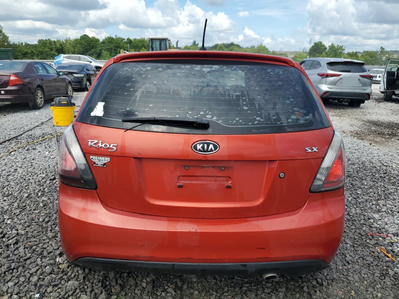 2010 Kia Rio Lx VIN: KNADH5A32A6659161 Lot: 63501935