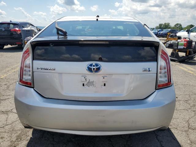 Hatchbacks TOYOTA PRIUS 2014 Srebrny