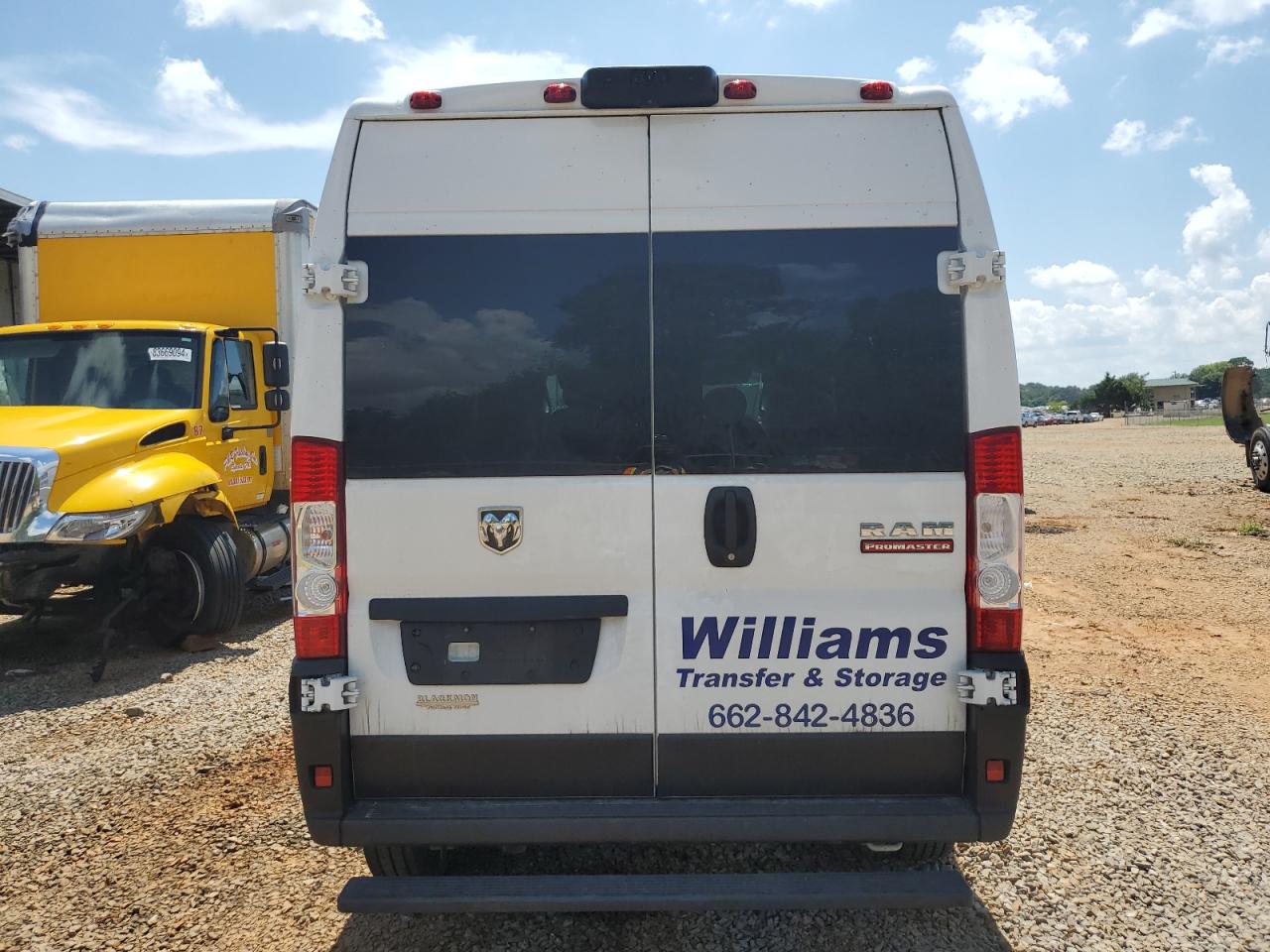 2022 Ram Promaster 2500 2500 High VIN: 3C6LRVDGXNE116271 Lot: 65210065