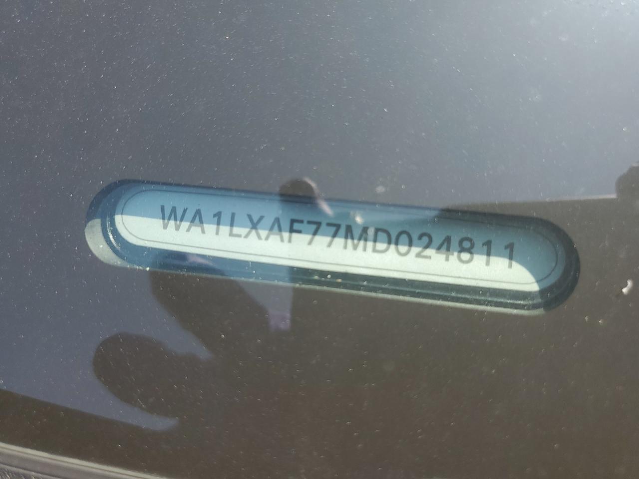 2021 Audi Q7 Premium Plus VIN: WA1LXAF77MD024811 Lot: 65043145
