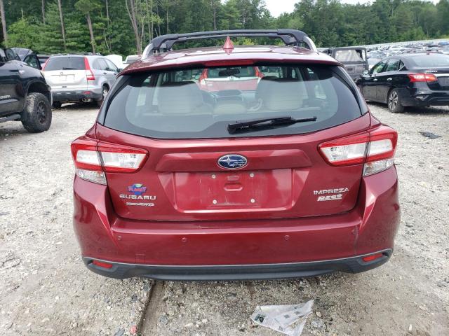  SUBARU IMPREZA 2017 Burgundy