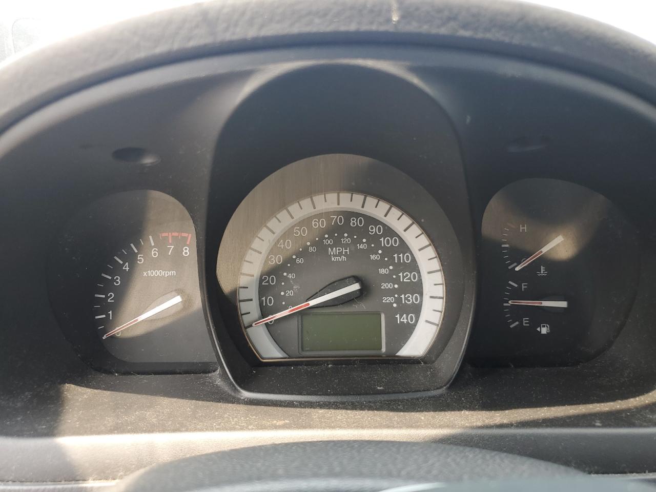 2007 Kia Spectra Ex VIN: KNAFE121475483669 Lot: 63829425