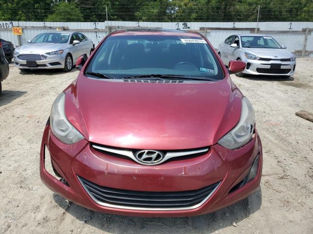 Sedans HYUNDAI ELANTRA 2015 Red