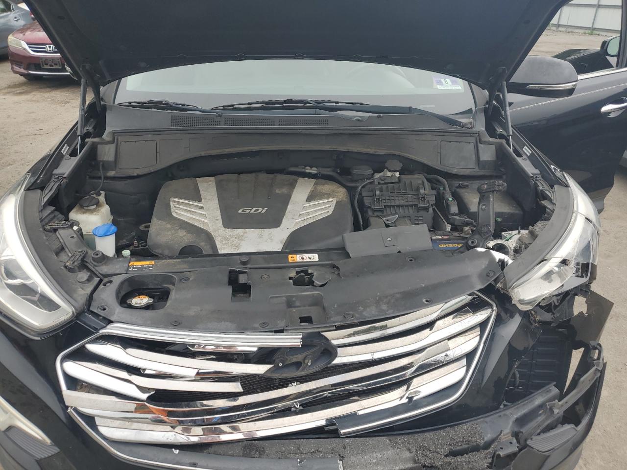 2014 Hyundai Santa Fe Gls VIN: KM8SNDHF4EU042385 Lot: 64194225