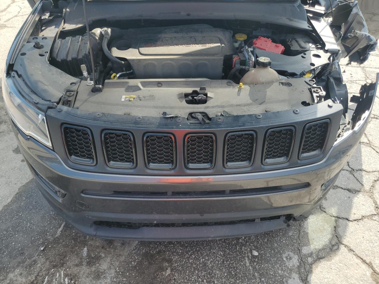 2021 Jeep Compass Latitude VIN: 3C4NJCBB3MT587161 Lot: 63782175