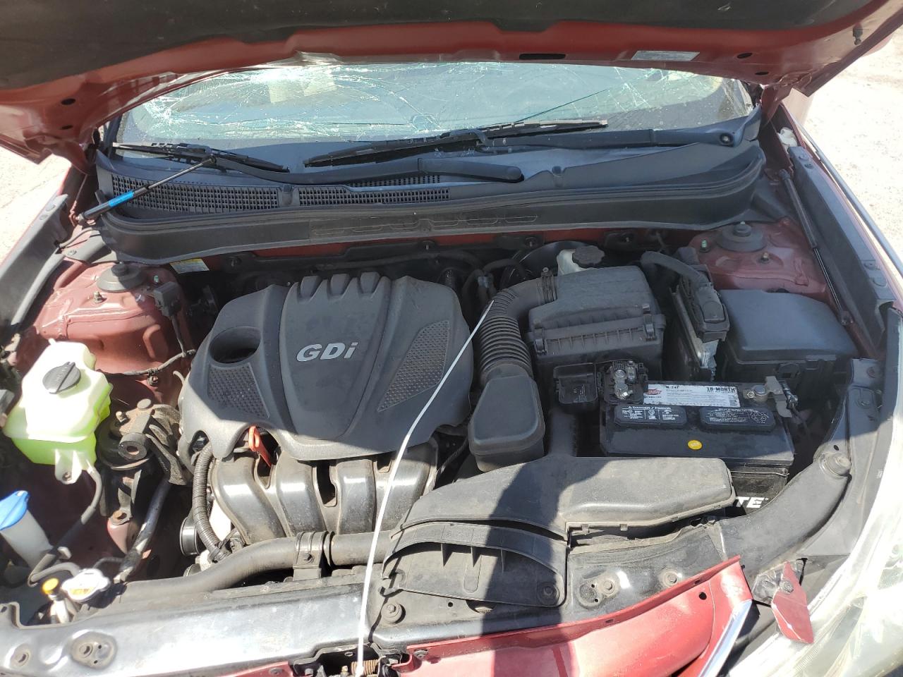 2013 Hyundai Sonata Gls VIN: 5NPEB4AC2DH777384 Lot: 64463895