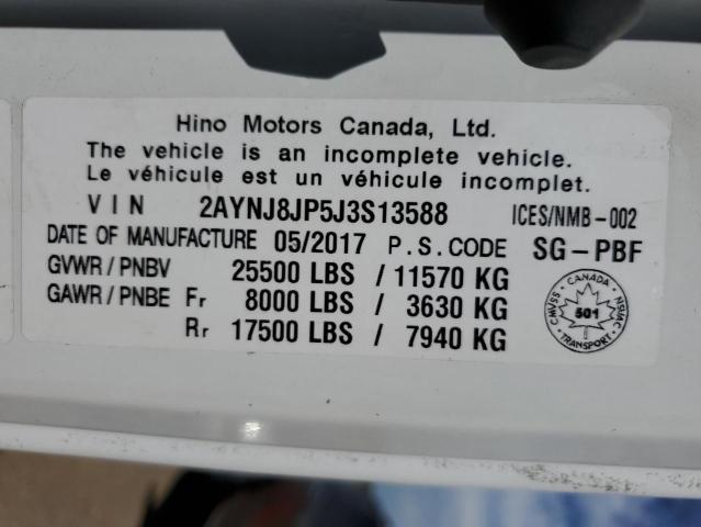 2018 HINO 258/268   