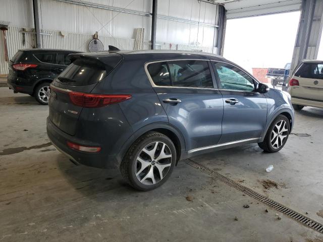  KIA SPORTAGE 2017 Синий