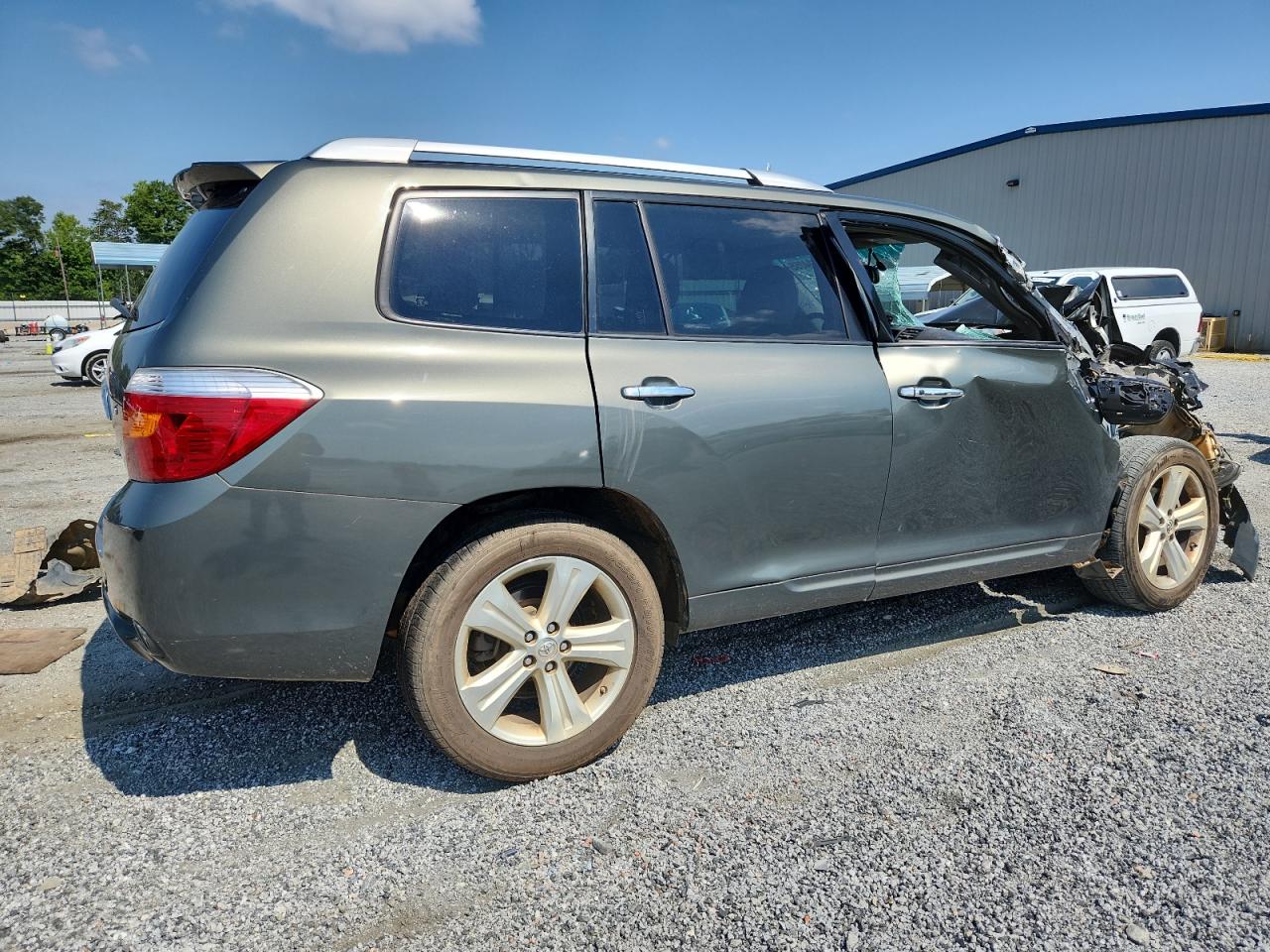 2008 Toyota Highlander Limited silver suv gas JTEES42A382026276 photo #4