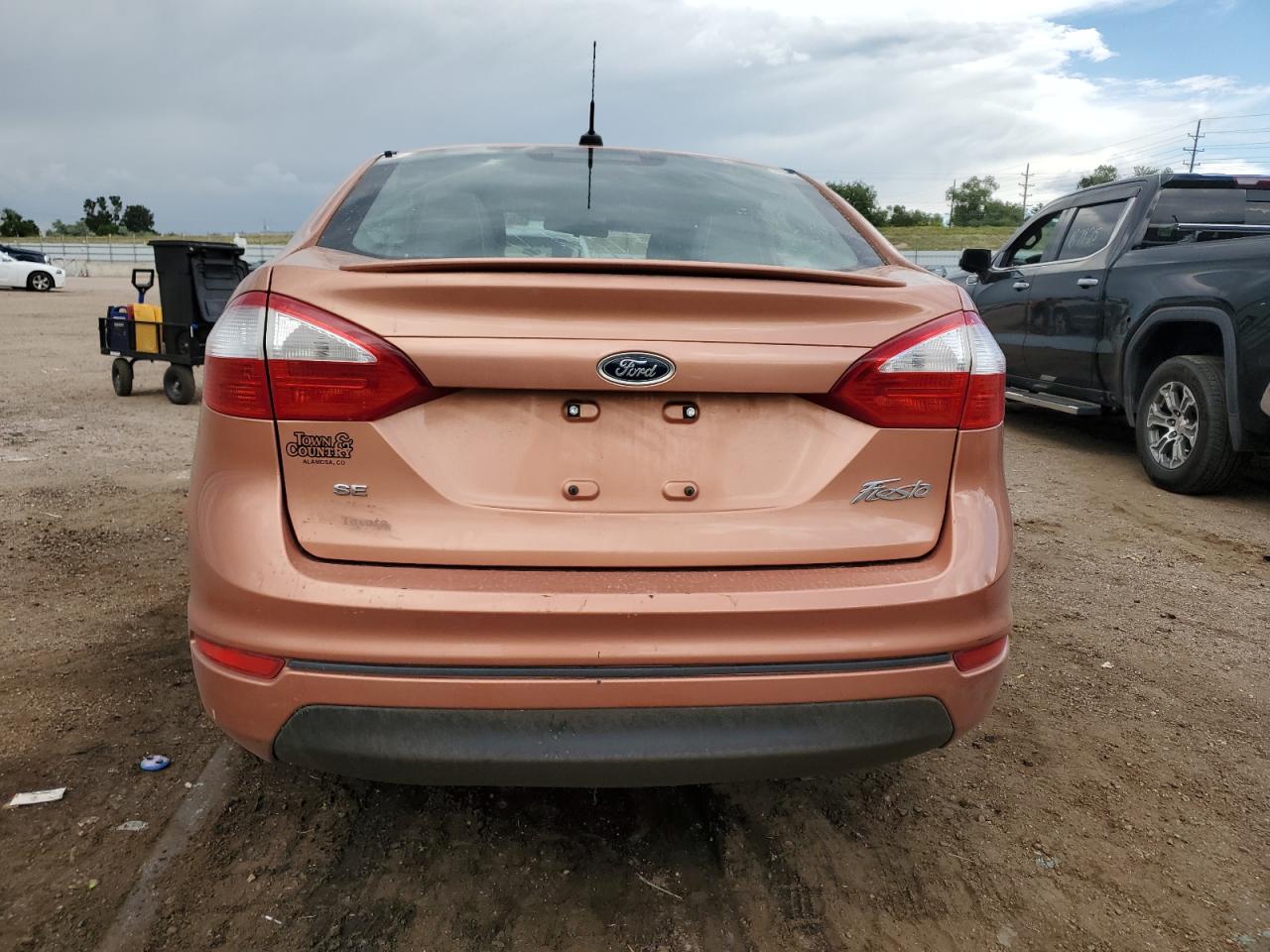 2017 Ford Fiesta Se VIN: 3FADP4BJ8HM150771 Lot: 66129595