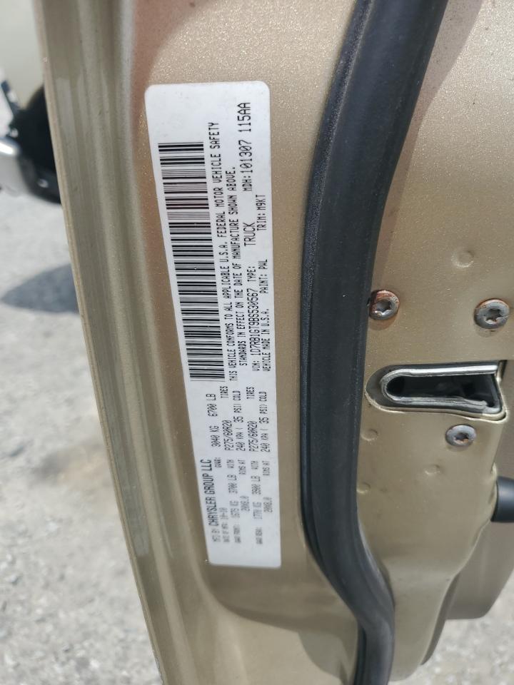 2011 Dodge Ram 1500 VIN: 1D7RB1GT9BS530567 Lot: 64827885