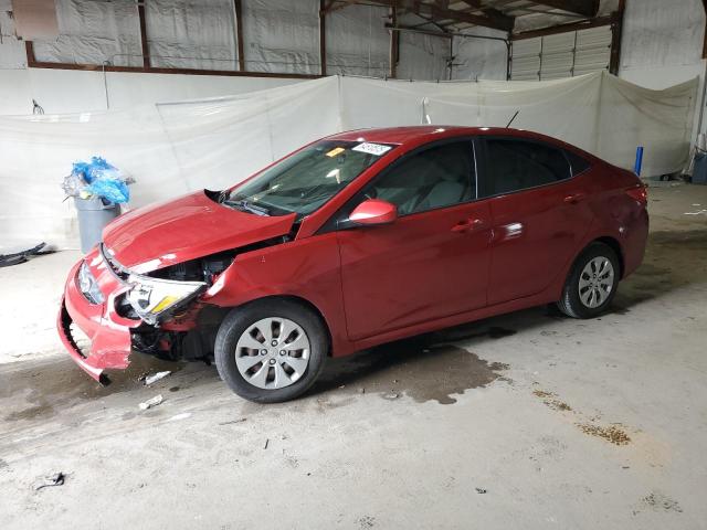  HYUNDAI ACCENT 2017 Красный