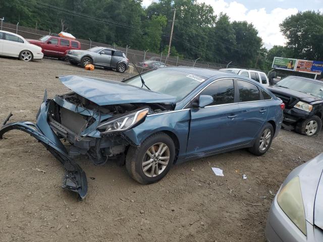 Sedans HYUNDAI SONATA 2017 Blue