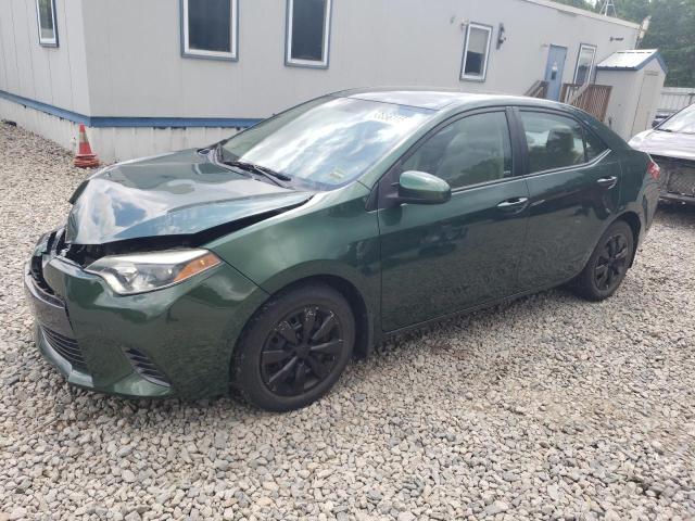  TOYOTA COROLLA 2016 Зеленый