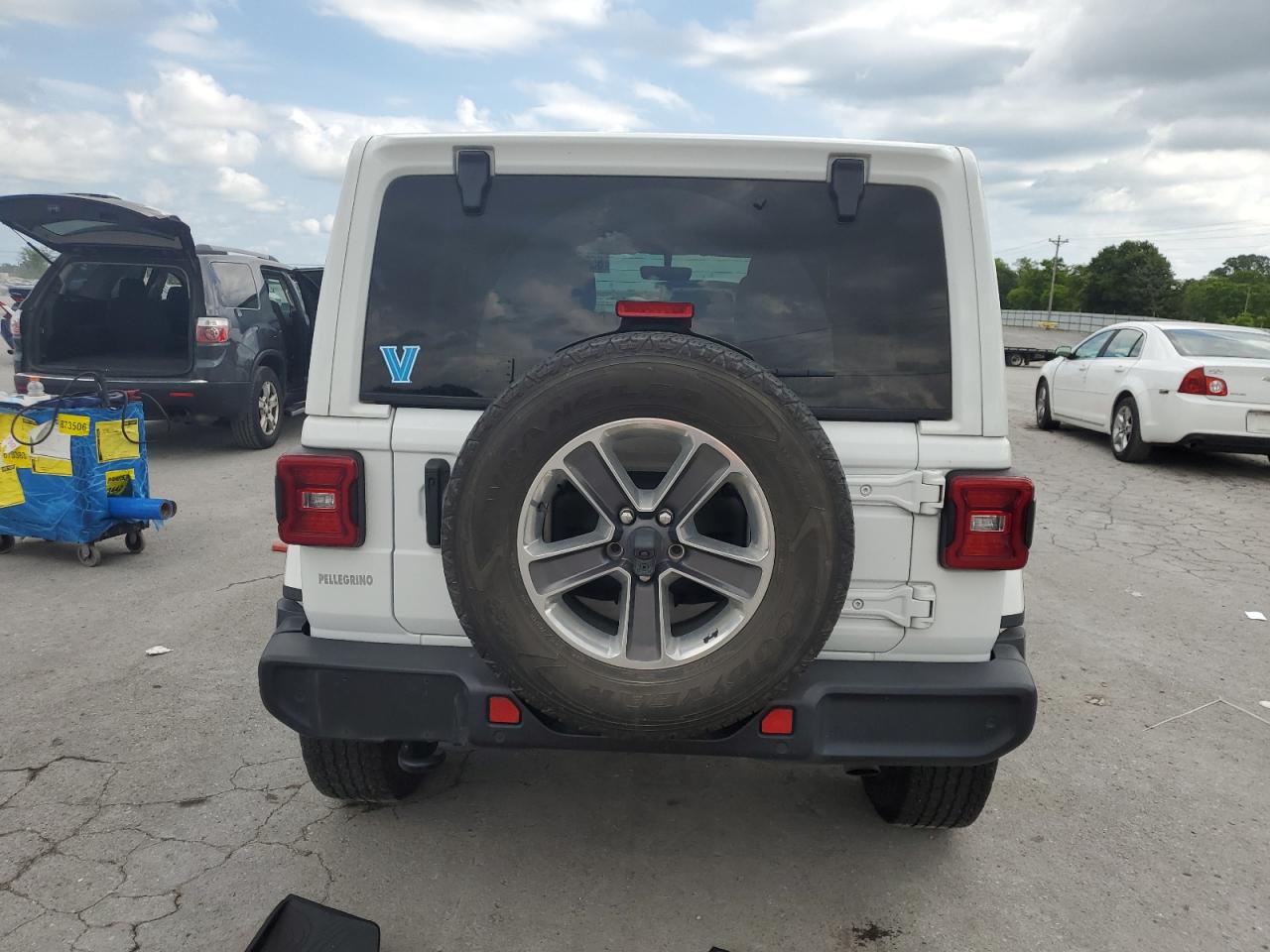 2021 Jeep Wrangler Unlimited Sahara VIN: 1C4HJXEG9MW825293 Lot: 65241665