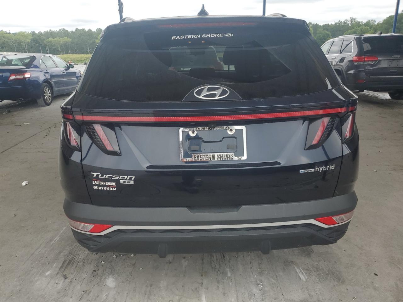 2022 Hyundai Tucson Blue VIN: KM8JBCA14NU018875 Lot: 67028315