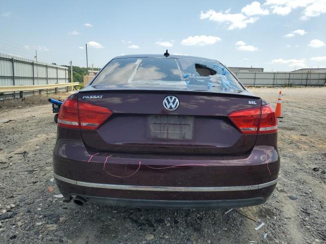  VOLKSWAGEN PASSAT 2012 Burgundy