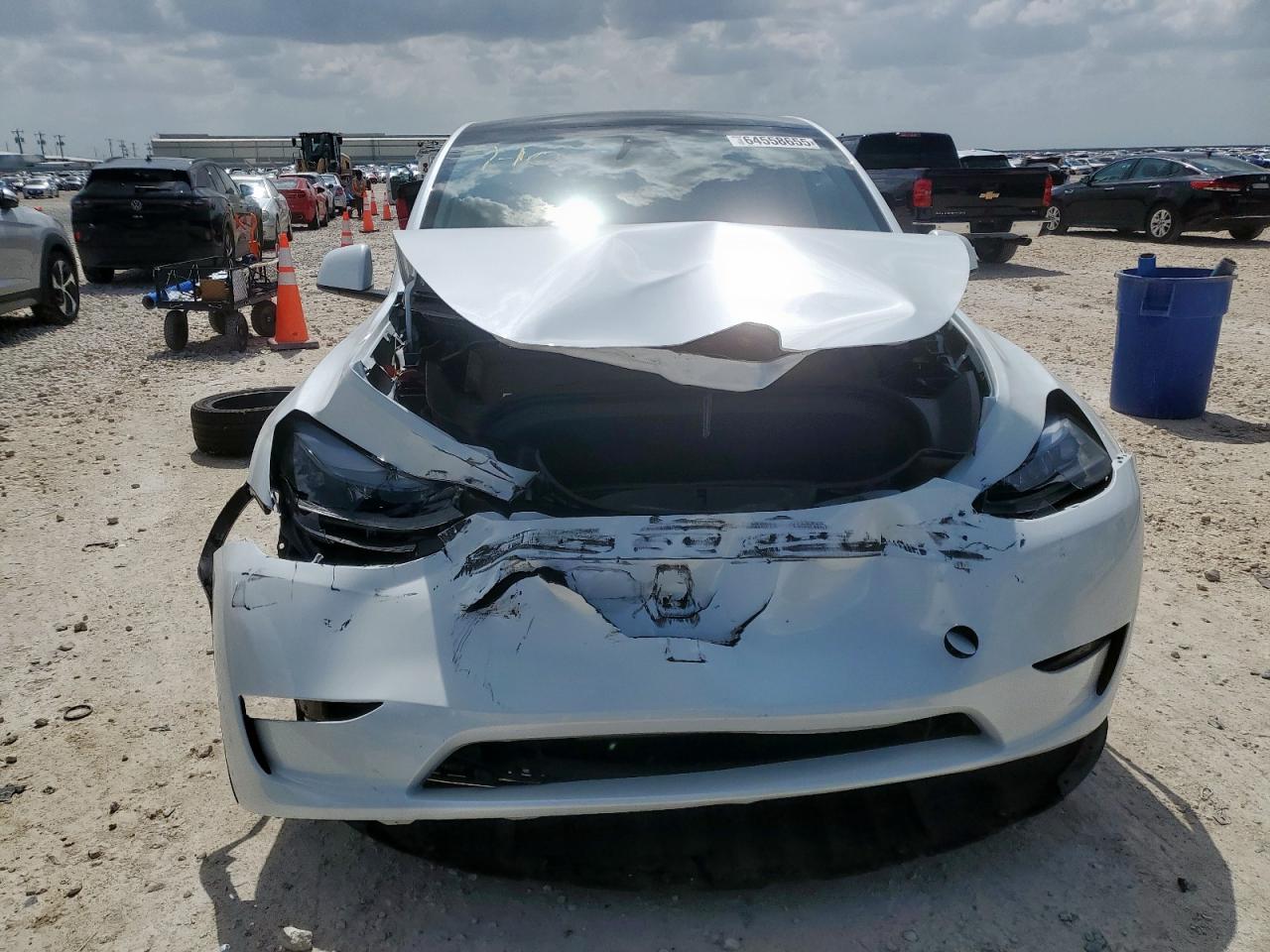 2024 Tesla Model Y VIN: 7SAYGAEE4RF058784 Lot: 64558655