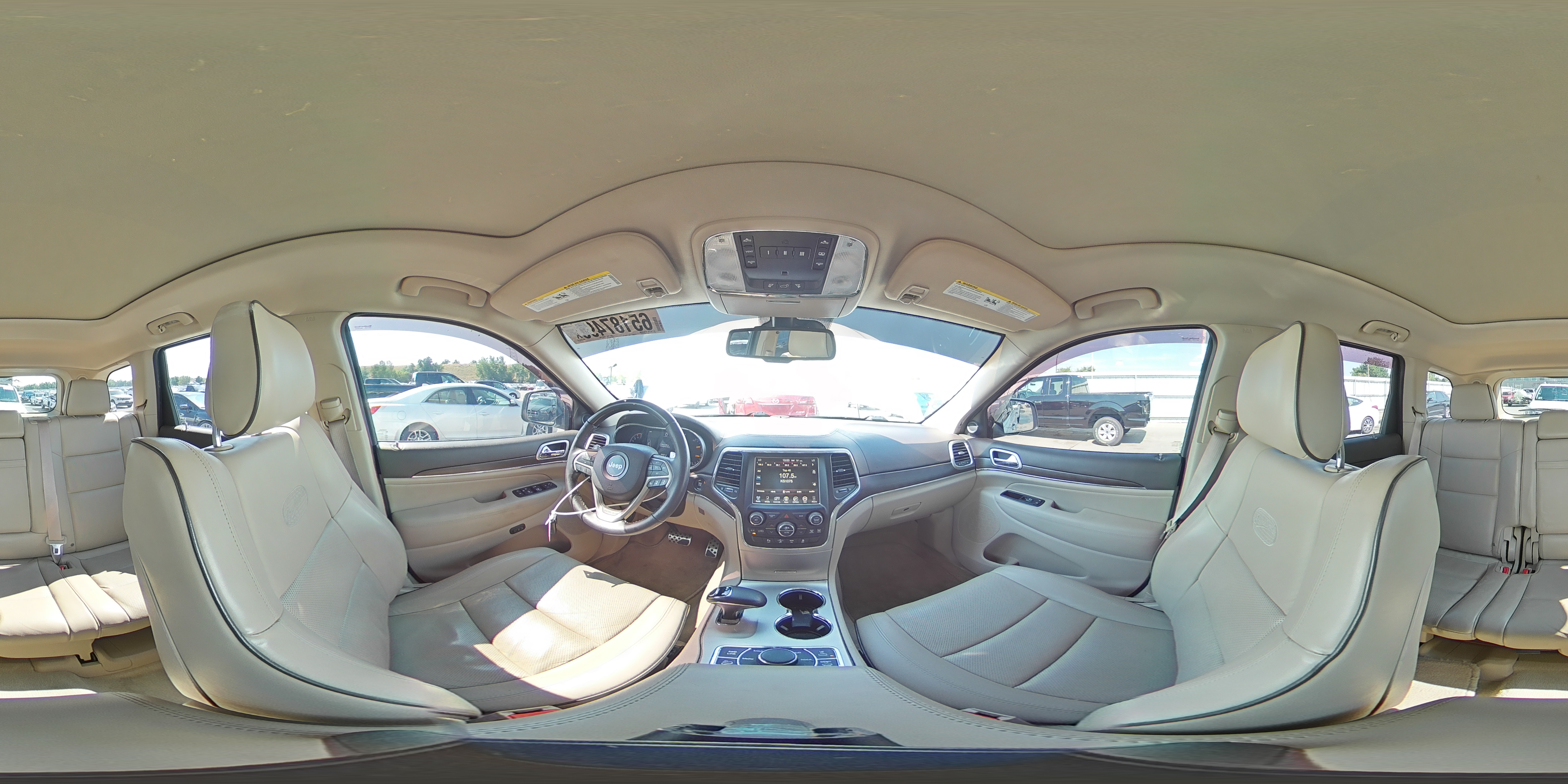 2015 Jeep Grand Cherokee Overland VIN: 1C4RJFCT8FC647928 Lot: 65187495