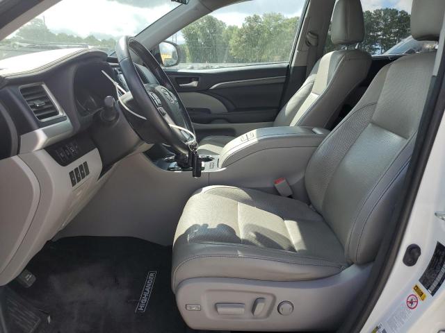  TOYOTA HIGHLANDER 2018 Biały