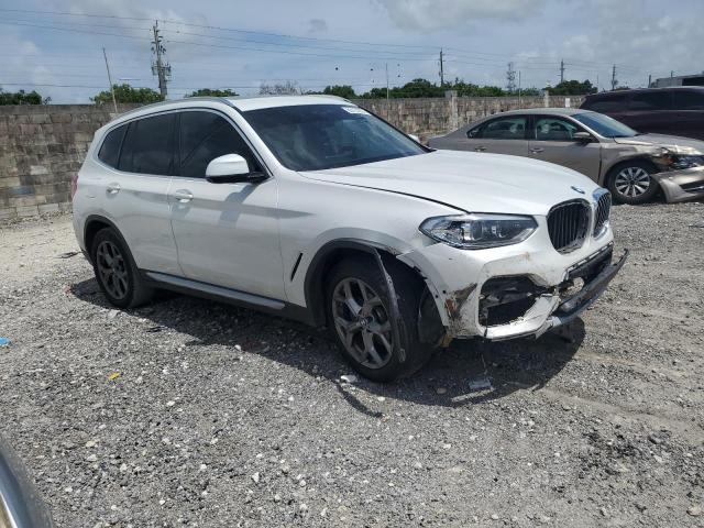  BMW X3 2021 Белы