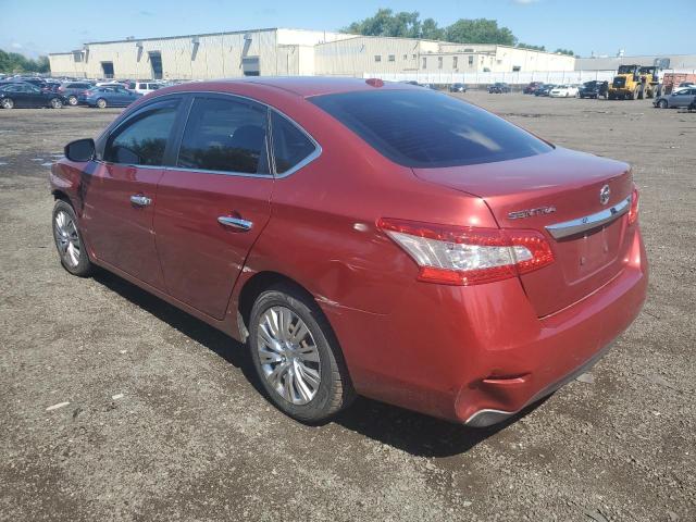  NISSAN SENTRA 2015 Czerwony