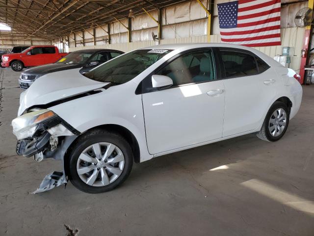 Sedans TOYOTA COROLLA 2016 White