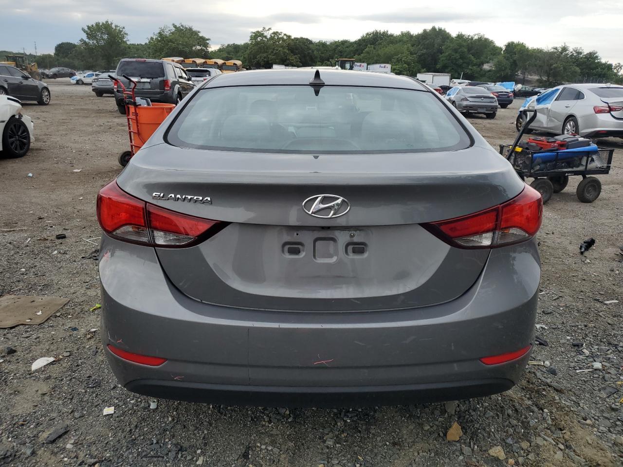 2014 Hyundai Elantra Se VIN: 5NPDH4AE4EH516335 Lot: 64999195
