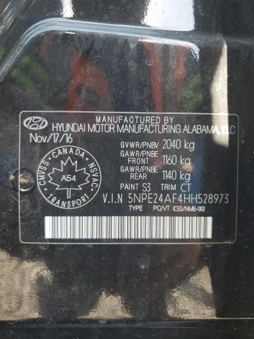 2017 HYUNDAI SONATA SE  