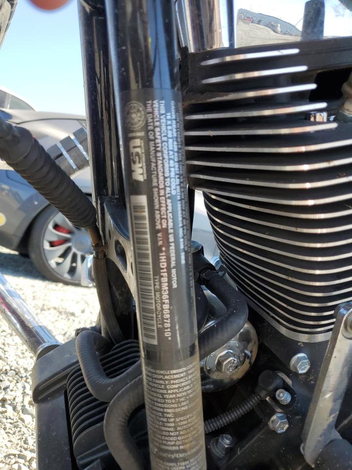 2015 Harley-Davidson Flhr Road King VIN: 1HD1FBM36FB687810 Lot: 65595065