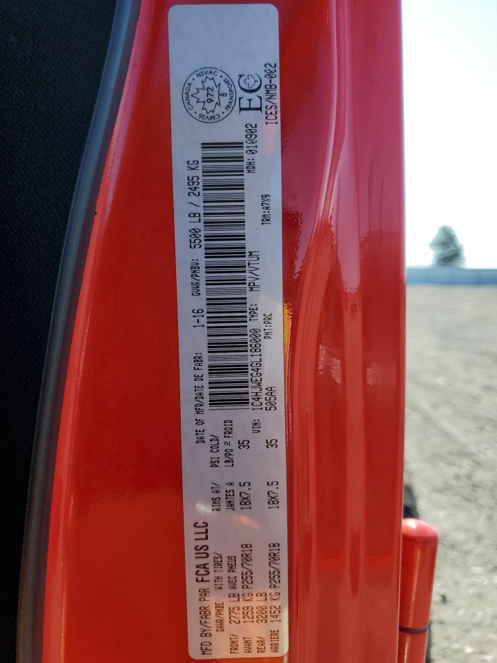 2016 Jeep Wrangler Unlimited Sahara VIN: 1C4HJWEG4GL186000 Lot: 62554085